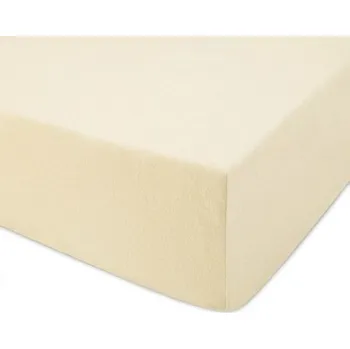 Prostěradlo Prostěradlo Jersey s gumou 180x200 KRÉMOVÉ DARYmex