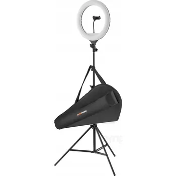 Fotoateliérová technika LED Sada FreePower 30W RING SET lampa, stativ, pouzdro