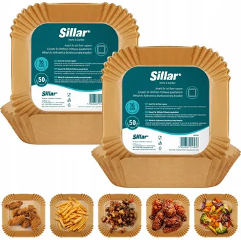 Obraz 100x Organizér Sillar čtverec 16 cm do horkovzdušné fritézy