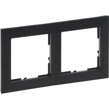 Elektrická zásuvka LEGRAND Rámeček SUNO 721572 2P černá 721572