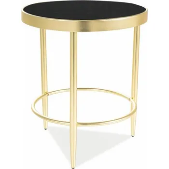 Konferenční stolek Casarredo Konferenční stolek MYSTIC C černá/zlatá mat