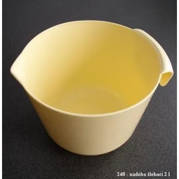 Mísa 2,0l šlehací PD s výlevkou, plast