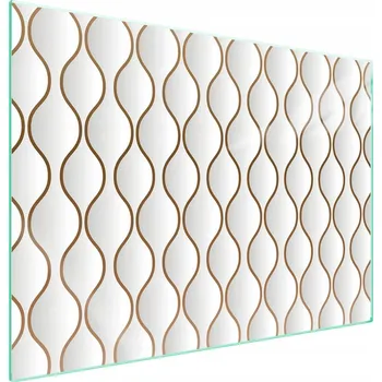 Obraz Skleněná ochranná deska na sporák 70x52 Vzor