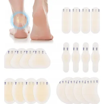 Náplast HYDROGELOVÉ NÁPLASTI NA PATY OCHRANNÉ 32x SILIKONOVÉ NÁPLASTI NA OTLAKY