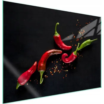 Obraz Skleněná ochranná deska na sporák 70x52 Chili