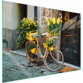 Obraz Skleněná ochranná deska na sporák 70x52 Kolo