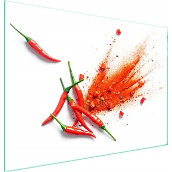 Obraz Skleněná ochranná deska na sporák 70x52 Chili