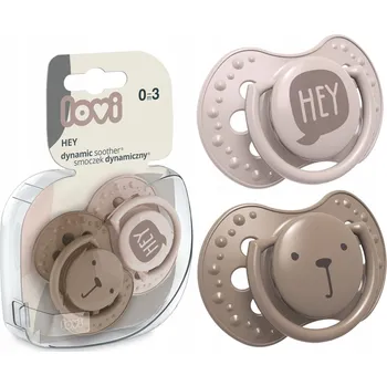dudlíky Silikonový Dudlík Lovi Dynamic 3-6m 2 ks Hey Girl