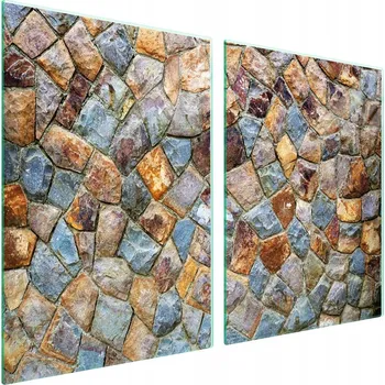 Obraz Skleněná ochranná deska na sporák 2x45x52 Mozaika