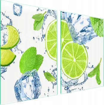 Obraz Skleněná ochranná deska na sporák 2x45x52 Ovoce