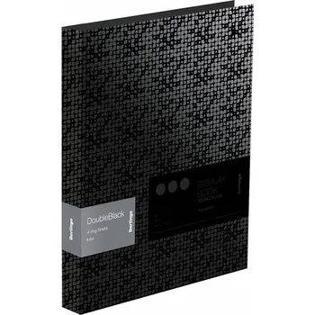 ŠANON A4 24mm ČTYŘKRUHOVÝ KANCELÁŘSKÝ ČERNÝ BERLINGO