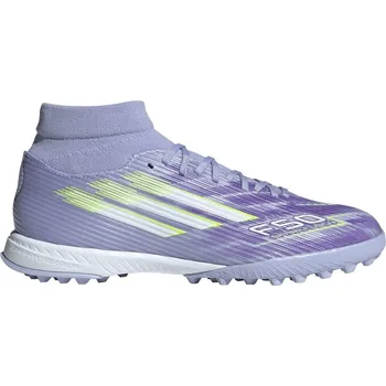Kopačky adidas F50 Sparkfusion League Womens Astro Turf Football Boots Purple/Lemon 5 (38)