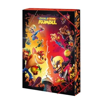 Sešit Školní box na sešity Crash Team Rumble A4