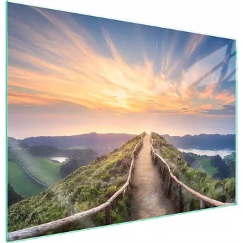 Obraz Skleněná ochranná deska na sporák 70x52 Výhled