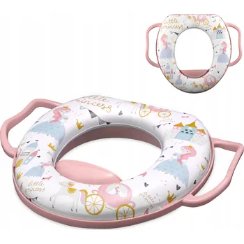 WC sedátko Nástavec na WC sedátko Lorelli růžový