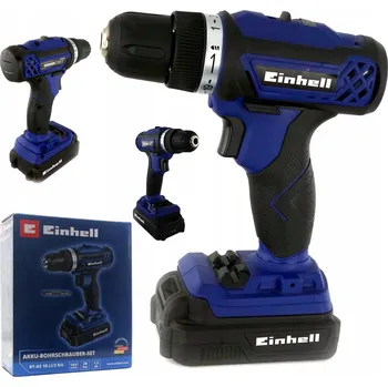 Aku Šroubovák EINHELL BT-AS 18 Li 2 Kit, Akumulátorový, 18 V, 1500 mAh