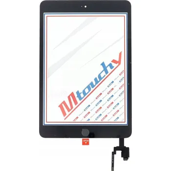 MUSTTBY Dotyková obrazovka + lepicí páska + Home button pro iPad Mini 3 (černá)