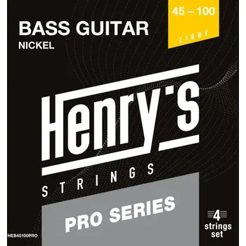 Struna pro kytaru a smyčcový nástroj Henry’s Strings PRO NICKEL 45/100