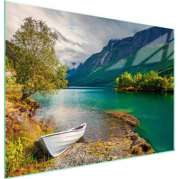 Obraz Skleněná ochranná deska na sporák 70x52 Výhled