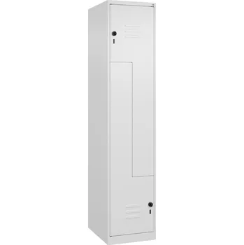 Šatní skříň Šatní skříň Cabo C+P, dveře Z, 1 oddíl pro 2 osoby, 420 x 510 x 1850 mm, červená