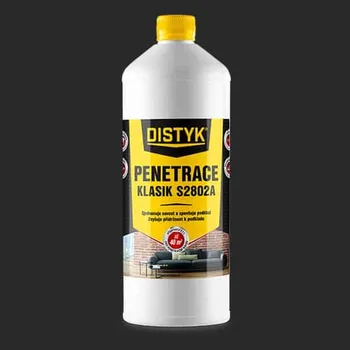 Den Braven PENETRACE KLASIK 2802A Distyk, láhev 1 kg, mléčně bílá Varianta: Penetrace KLASIK S2802A DISTYK Line 1 kg láhev mléčně bílá