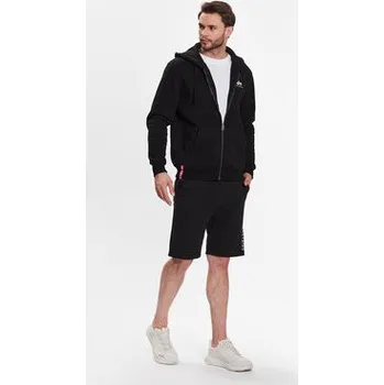 Pánská mikina Alpha Industries Mikina Basic Zip 118342 Černá Regular Fit S