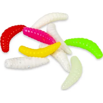 Umělá nástraha Iron trout Soft Bee Maggots 2,5cm lososí jikra vzor SR 15ks