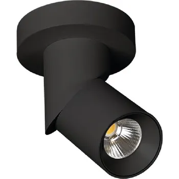 Bodové svítidlo Azzardo Santos Exposed přisazené bodové svítidlo LED 9W 645lm 3200K kulaté IP20, černé