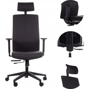 Kancelářská židle Stema ZN-807-B černá