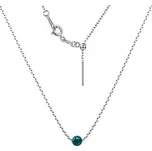 NBP97-OP19 Ocelový opálový náhrdelník - kulička 5 mm