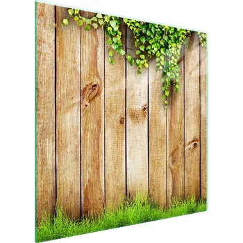 Obraz Skleněná ochranná deska na sporák 50x52 Dřevo