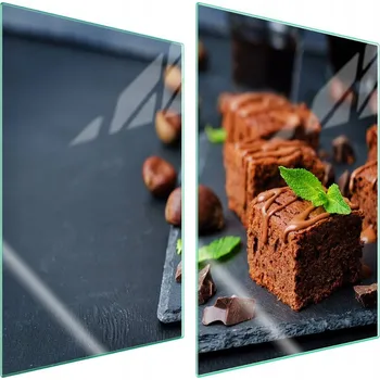 Obraz Skleněná ochranná deska na sporák 2x35x52 Dezert