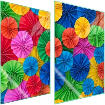 Obraz Skleněná ochranná deska na sporák 2x35x52 Barva