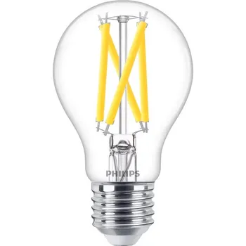 Žárovka Philips MASTER LEDBulb DT 7.2-75W E27 CRI95 A60 CL G LED Žárovka 7,2W 1055lm