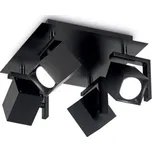 Ideal Lux MOUSE PL4 bodové přisazené svítidlo 4x G10 50W bez zdroje 29cm IP20, černé