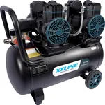 XTLINE Kompresor bezolejový 2x1450 W, 50 l -: -