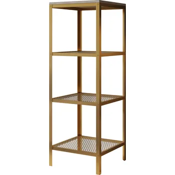 Dílenský regál ADRK Regál na knihy RELI GBE 40, beton/černá