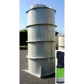 Šachta s čerpadlem na závlahu 1000 x 2000 mm