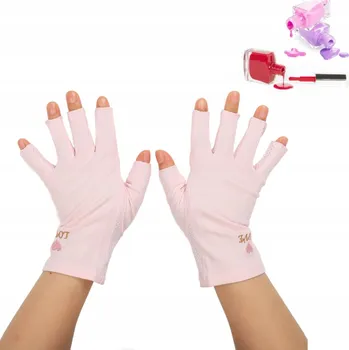 Rukavice UV OCHRANNÉ RUKAVICE PROTI UV ZÁŘENÍ NA RUCE RŮŽOVÉ