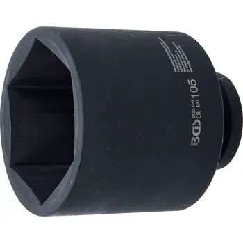 Silová nástrčná hlavice, šestihranná, prodloužená, 1", 105 mm, B5500-105