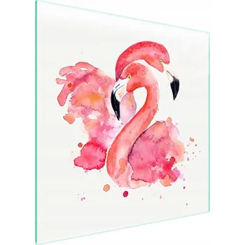 Obraz Skleněná ochranná deska na sporák 50x52 Pták