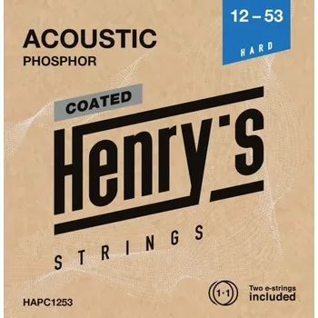 Struna pro kytaru a smyčcový nástroj Henry’s Strings HAP1253 .012/.053