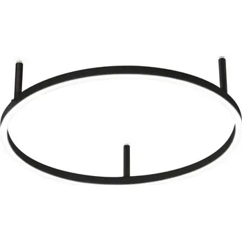Ideal Lux ORACLE SLIM PL D050 2700K ON-OFF stropní svítidlo, oválné, LED 29W, 2850lm, 2700K, IP20, černé