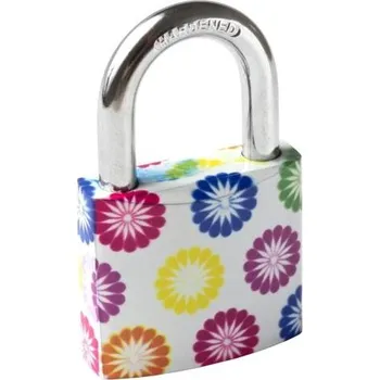 Tokoz EMOTION Flower - designový visací zámek pro děti, vzor květiny