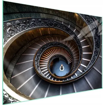 Obraz Skleněná ochranná deska na sporák 70x52 Schody (Schody)