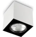 Ideal Lux MOOD PL1 přisazené svítidlo 1x GU10 50W bez zdroje hranaté 15cm IP20, bílé