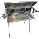 UG GRILL Nerezový gril na kuře, kýtu a pečeni S70 / 1 × Rotisserie