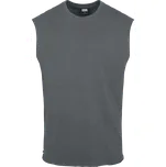 Tílko z Urban Classics - Open Edge Sleeveless Tee - Muži - charcoal