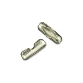 Příslušenství pro plot Svorka na kuličkový řetízek 3,2-3,6mm mosaz ponikl