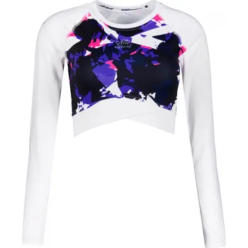 Dámská móda Dámský funkční crop top premium ALTISPORT VOJ/ALW110TR04 FIALOVOBÍLÁ S